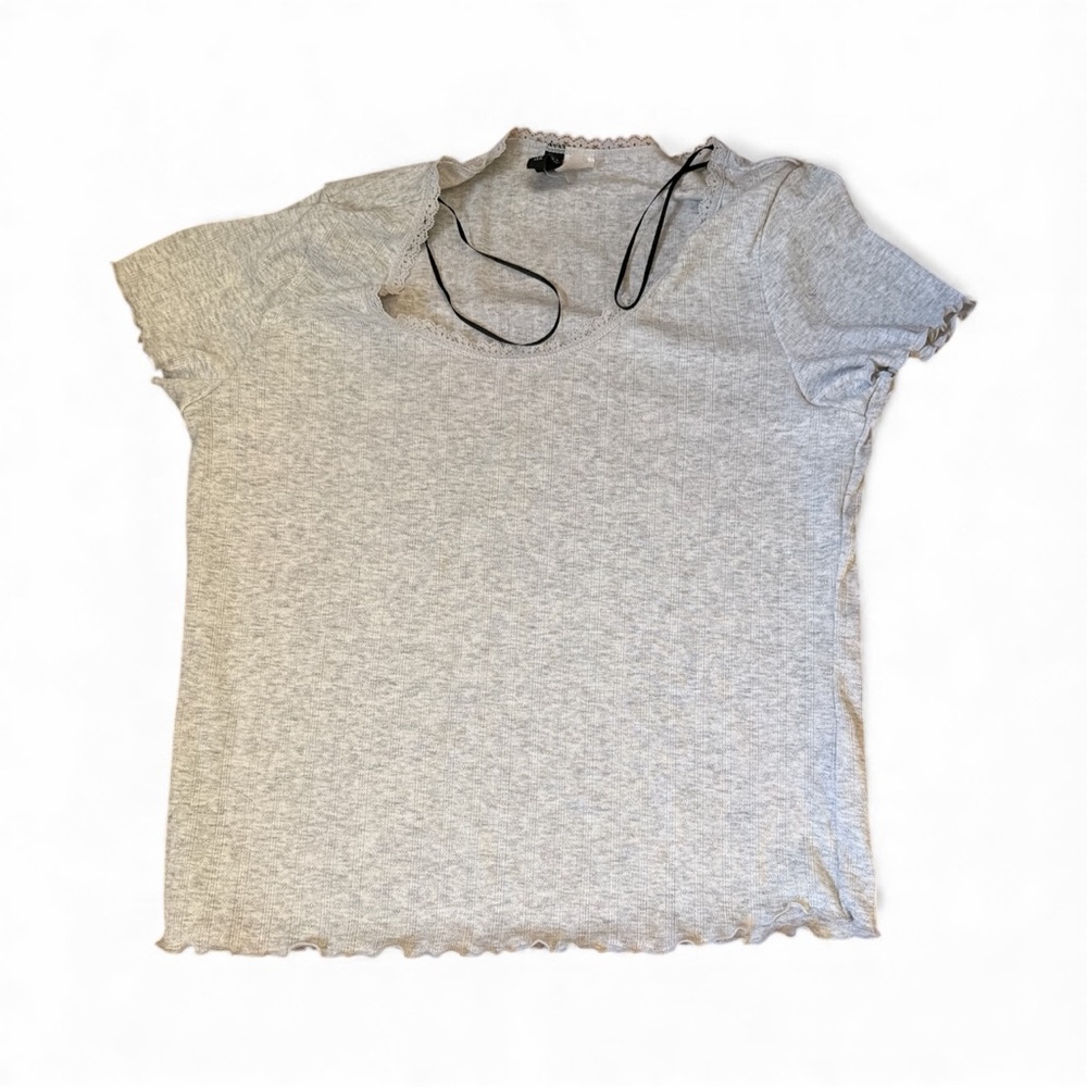 Divided Light Gray Short Sleeve Tee to small from me